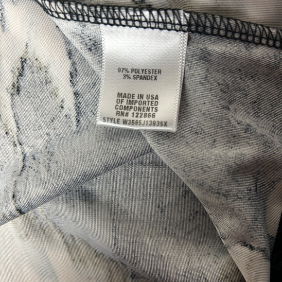 Status by Chenault Abstract Halter Tank Top-Velvet Texture Sz XL - Made in USA - Picture 10 of 11